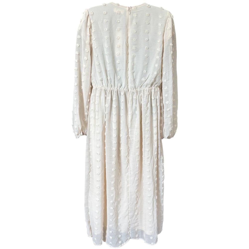 NWT Roolee Weak In the Knees Midi Dress Sz S Cottagecore Feminine Modest - Picture 3 of 5